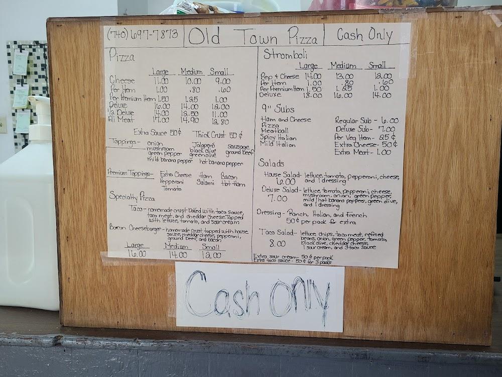 Old Town Pizza Menu image 3